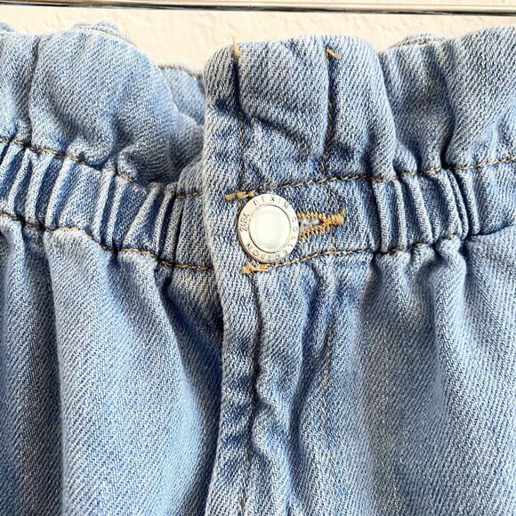 ZARA Paperbag Jeans Baggy Fit Carrot Legs Blogger Favorite Size 8 - Picture 4 of 11